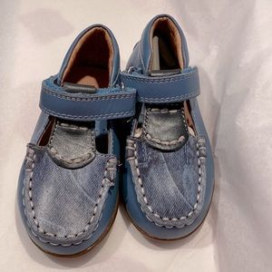 Venettini first walker high top in blue size 19